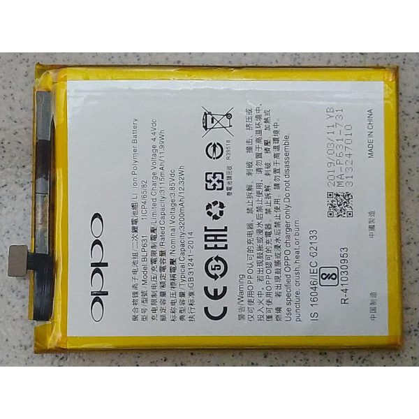 現貨全新 BLP631 電池 適用OPPO A77 A73 送拆機工具