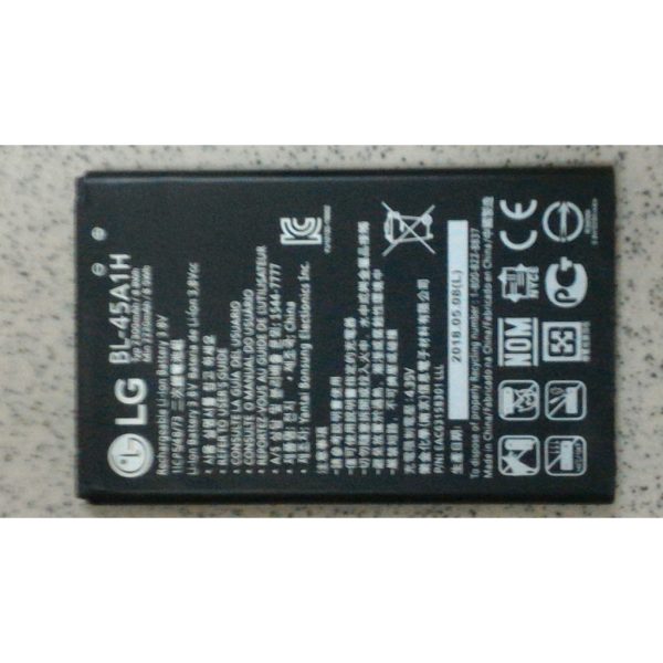 2018製造 批發全新 LG K10 K430DSY 電池 BL-45A1H