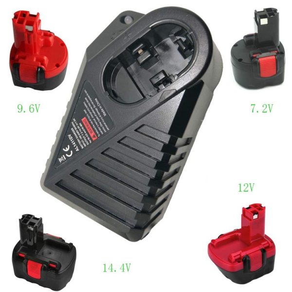 現貨 博世款充電鑽手電鑽7.2V9.6V12V14.4V電動螺絲刀電池快速充電器