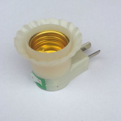 現貨 E27燈座 含插頭開關 簡易燈座插座 小夜燈 快速燈座 開關燈座