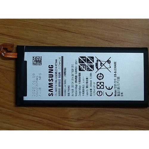 SAMSUNG 電池(三星) 適用手機型號:J3 PRO 型號:EB-BJ330ABE 全新內置電池