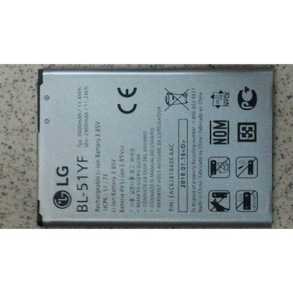 2018製造 全新 LG G4 電池 H810 ·H815 ·H818 ·G4· BL-51YF非清倉貨