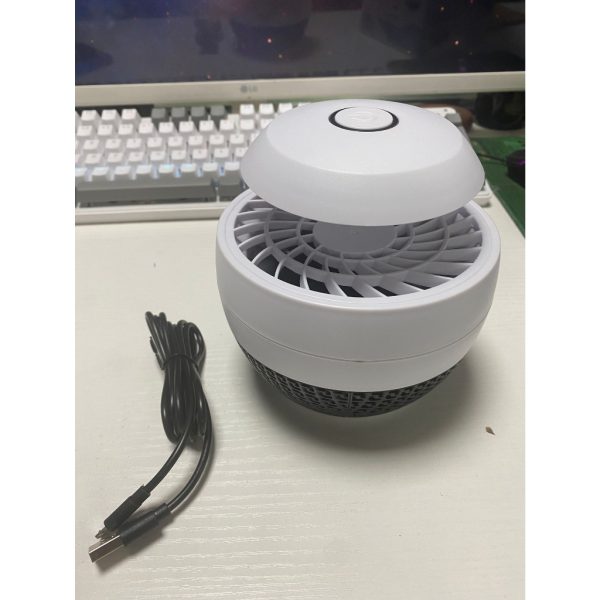 USB光觸媒滅蚊燈家用室內桌面吸入式物理捕蚊燈LED吸蚊滅蚊器禮品