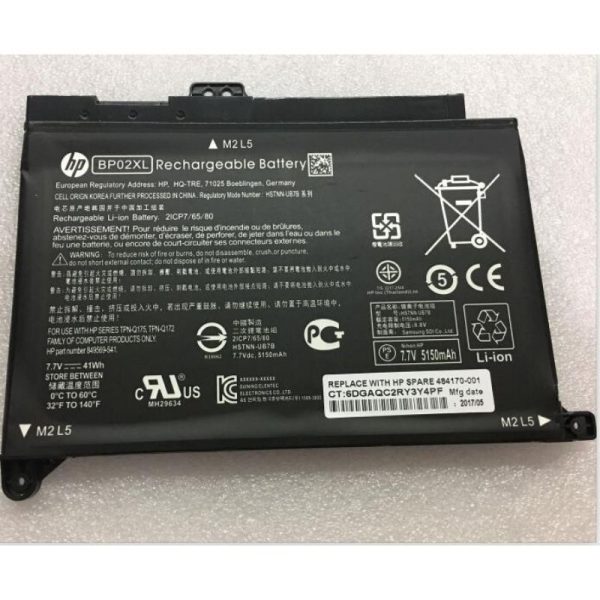 現貨全新 原廠 惠普 HP Pavilion 15 BP02XL TPN-Q172 Q175 849909-850 電池