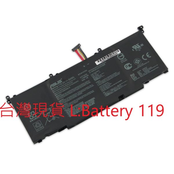 全新現貨 原廠 華碩 ROG FX502 GL502 FX502V GL502V GL502VT 電池 B41N1526