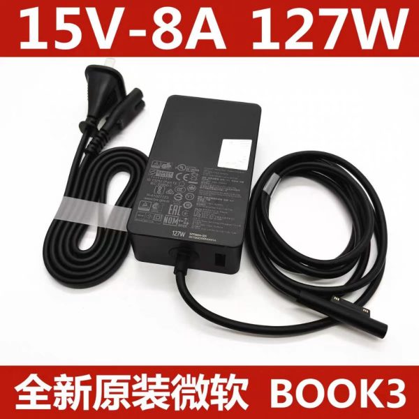 台灣現貨 原廠微軟 Microsoft Surface book 3 127W 1932 電源充電器 變壓器15V 8A