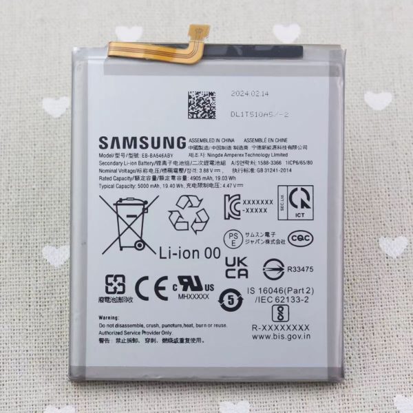 台灣現貨 全新原廠 三星 Galaxy A54 5G A34 5G A346 全新 EB-BA546ABY 電池