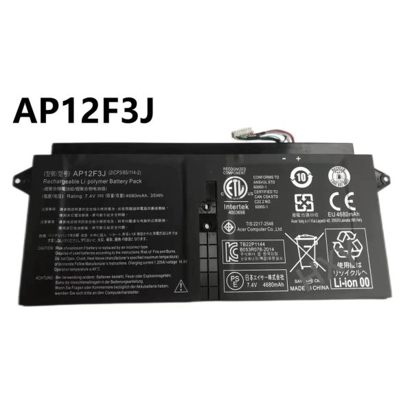 全新原廠 台灣現貨 ACER 宏基 Aspire 蜂鳥S7 S7-391 MS2364 AP12F3J 電池